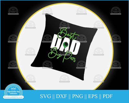 Best dad by par golf lover svg