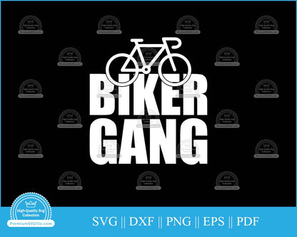 Biker gang svg