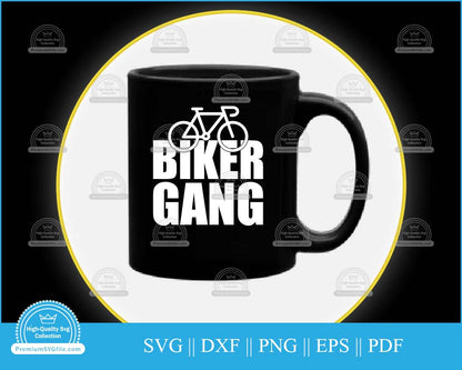 Biker gang svg