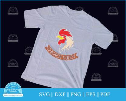 Chicken daddy svg