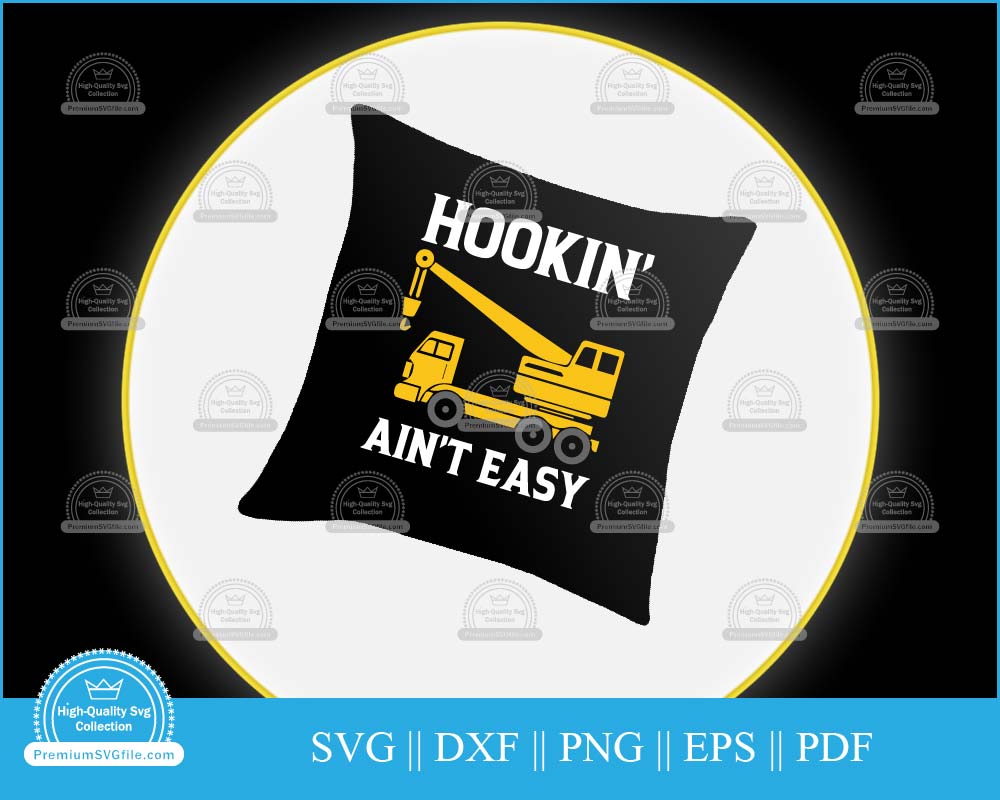 Hooking ain't easy svg