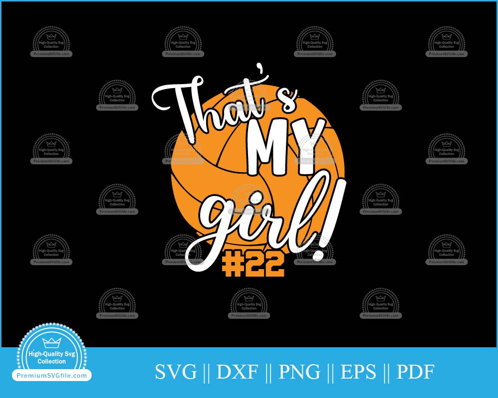 That's my girl Vollyball svg